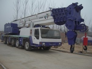 фото заказа автокрана-вездехода